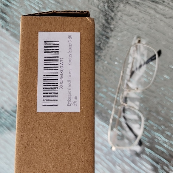 EyeKeeper Fashion Readers Silver +3.50 NWT X002MX00WR - Picture 5 of 5